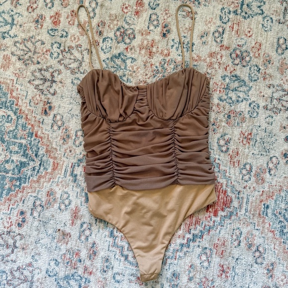 Lovers + Friends Tan Bodysuit - Picture 3 of 9